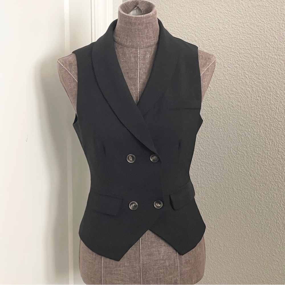 Allegra K Waistcoat Lapel Collar Dressy Versatile
Racerback Suit Vest S NWOT - Picture 5 of 12
